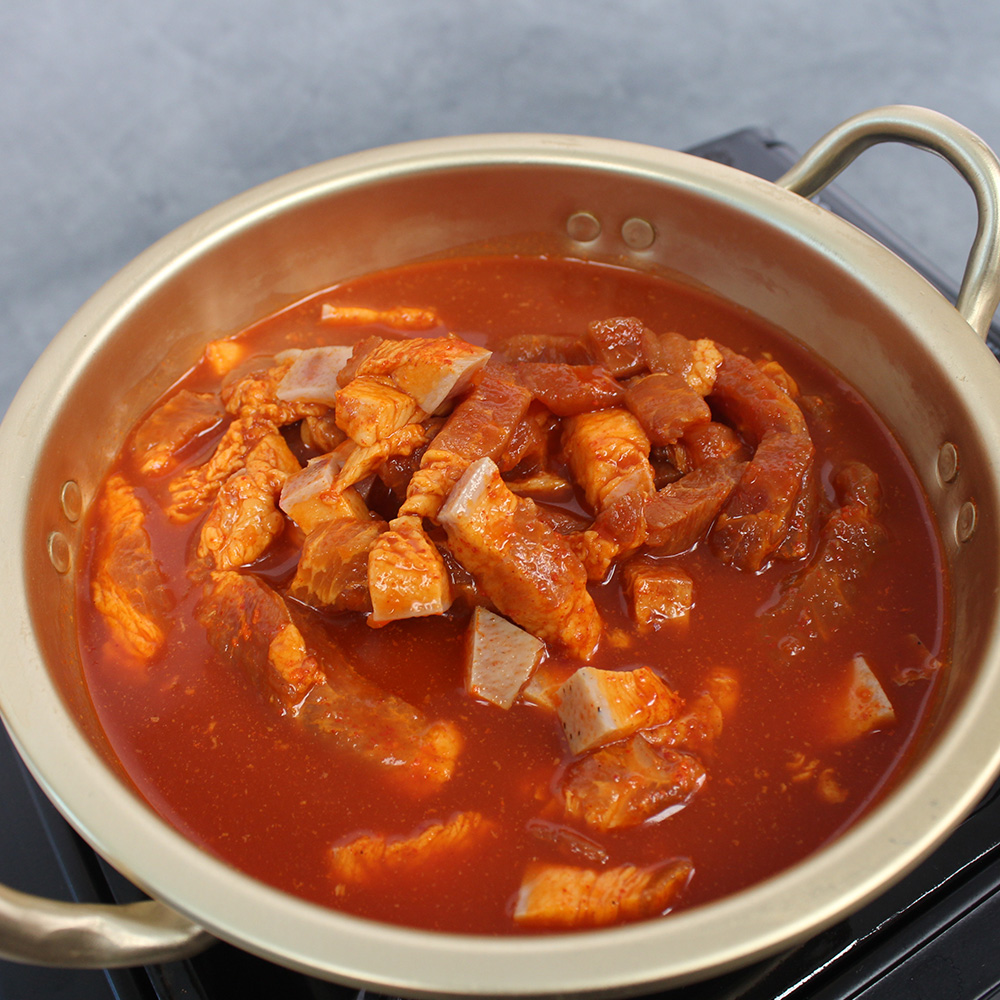 짜글이 캠핑 밀키트 찌개 제주산 돼지 - 상세 이미지 5