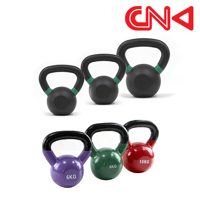 씨앤케이 블랙 케틀벨 10kg 컬러 크로스핏 홈트 웨이트 스윙 캐틀벨 - 상세 이미지 2