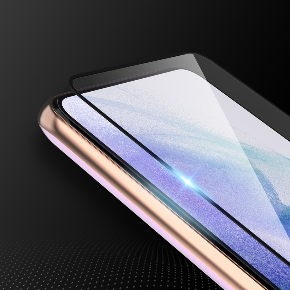 아이엠듀 풀커버 강화유리 액정보호필름 보호 필름 갤럭시S21, 2매입