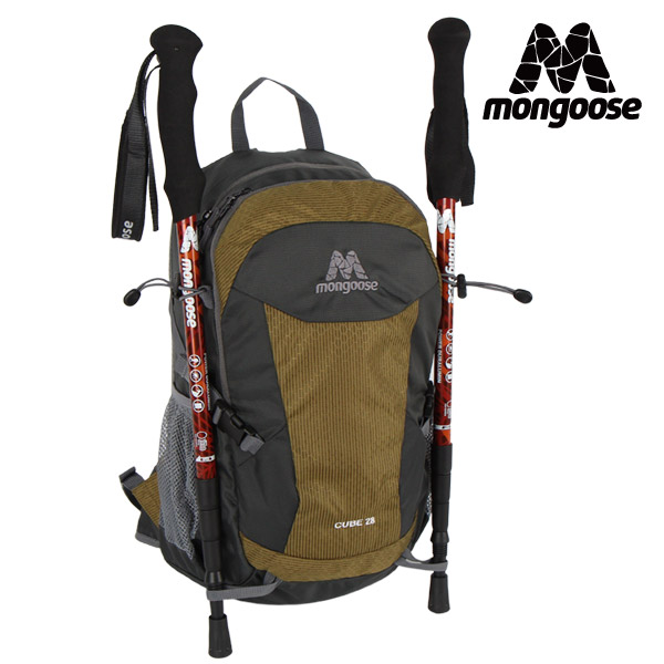 몽구스 컴팩트 4단 등산스틱 2개1세트 등산 지팡이 - 상세 이미지 3