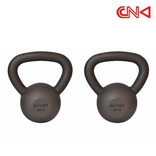 씨앤케이 블랙 케틀벨 10kg 컬러 크로스핏 홈트 웨이트 스윙 캐틀벨 - 상세 이미지 5