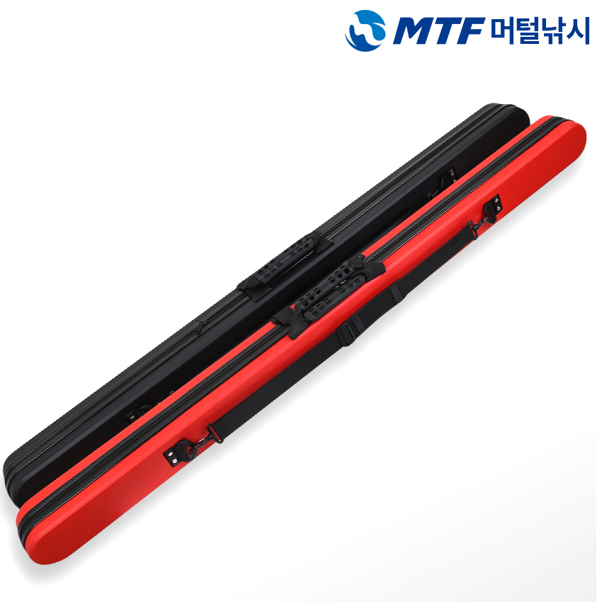 고품질 튼짱 루어 낚시 가방 하드케이스 낚시대 로드하드케이스 바다가방 135cm, 레드(9cm) - 상세 이미지 4