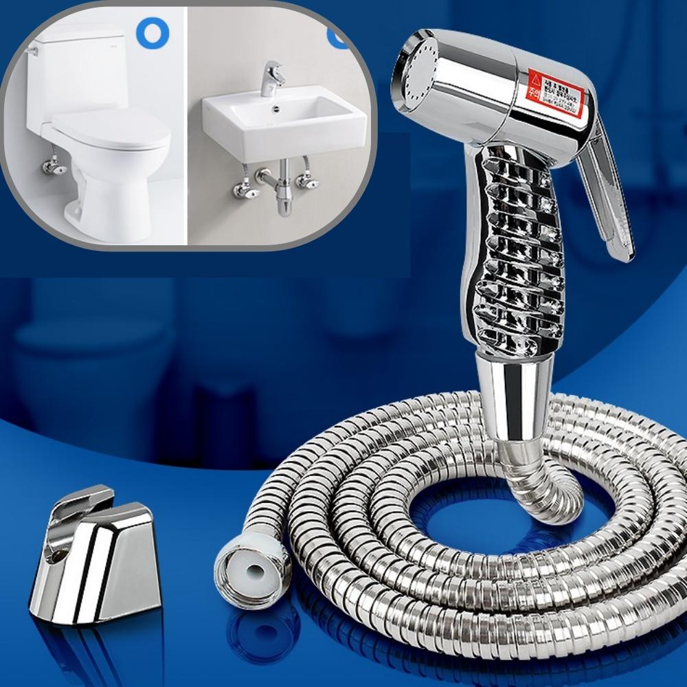 세트 내부 변기호수 연결 화장실청소호수 욕실호스