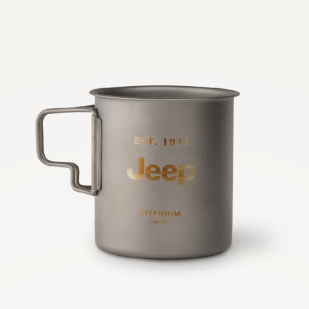JEEP 지프 티타늄 머그 컵 320ml - 상세 이미지 5