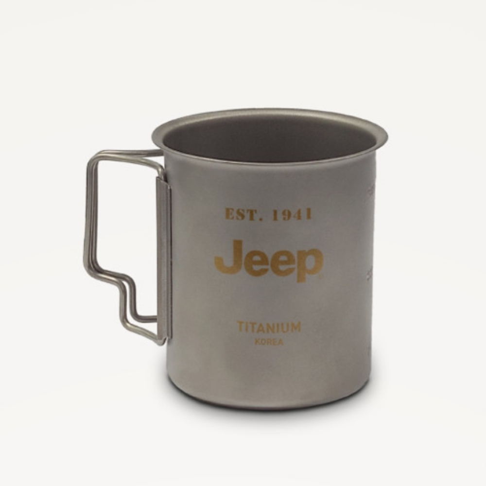JEEP 지프 티타늄 머그 컵 320ml - 상세 이미지 4