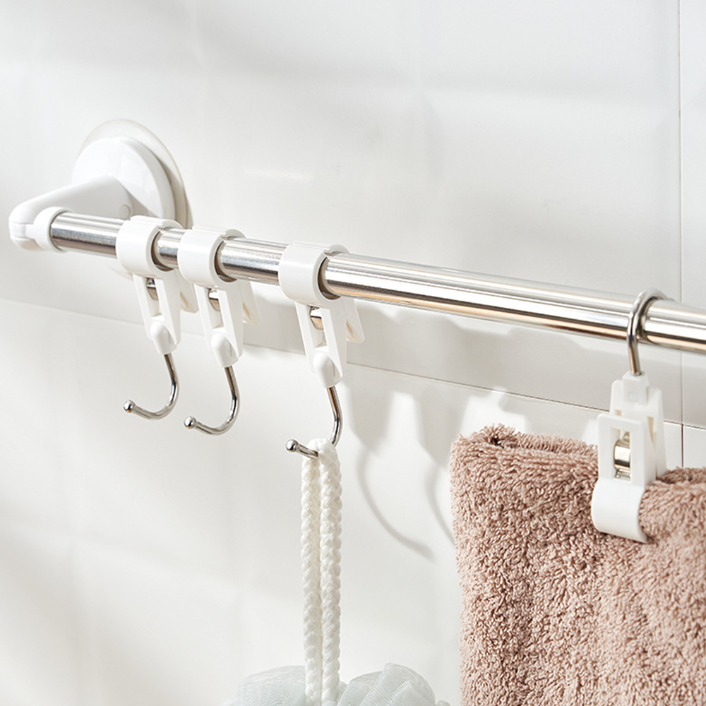 코드86 다용도 압축봉 집게 2type 후크 주방 행주 클립형 3P