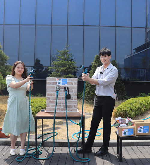 썬라이즈 호스만 7.5M 매직 나인 물호스 릴 호수 라텍스 단품 베란다 세차 청소 수도 - 상세 이미지 3