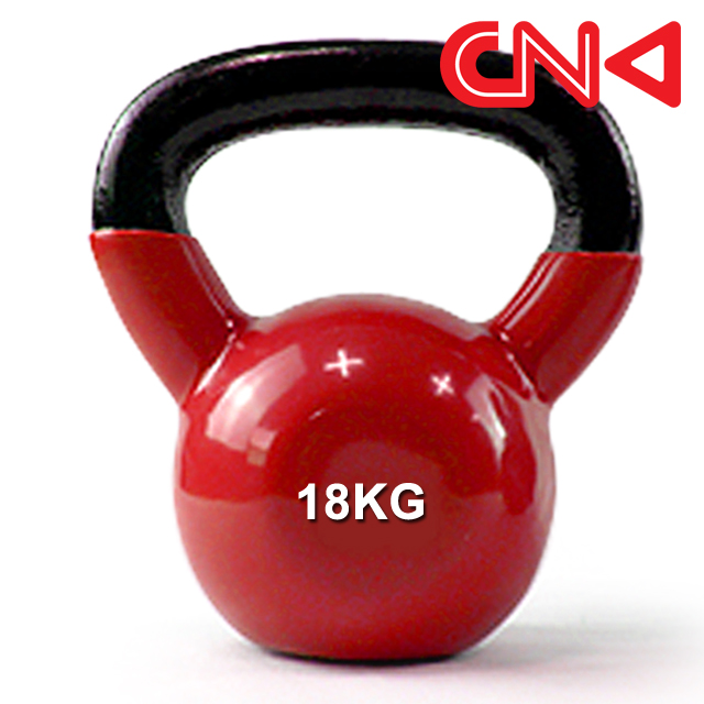 씨앤케이 블랙 컬러 케틀벨 크로스핏 홈트 웨이트 스윙 캐틀벨 20kg - 상세 이미지 3
