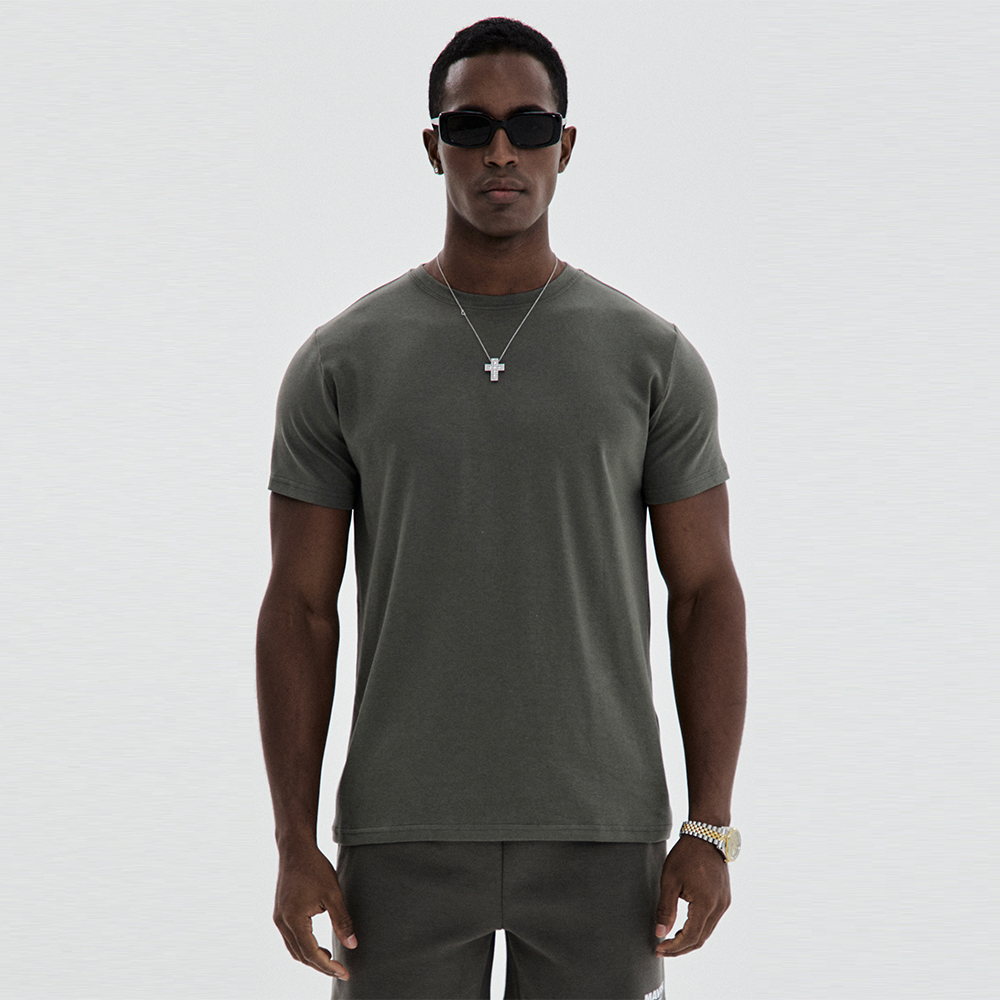 MAVRK(매버릭), 데일리 무지 머슬핏 반팔티셔츠 7COLORS - 상세 이미지 3