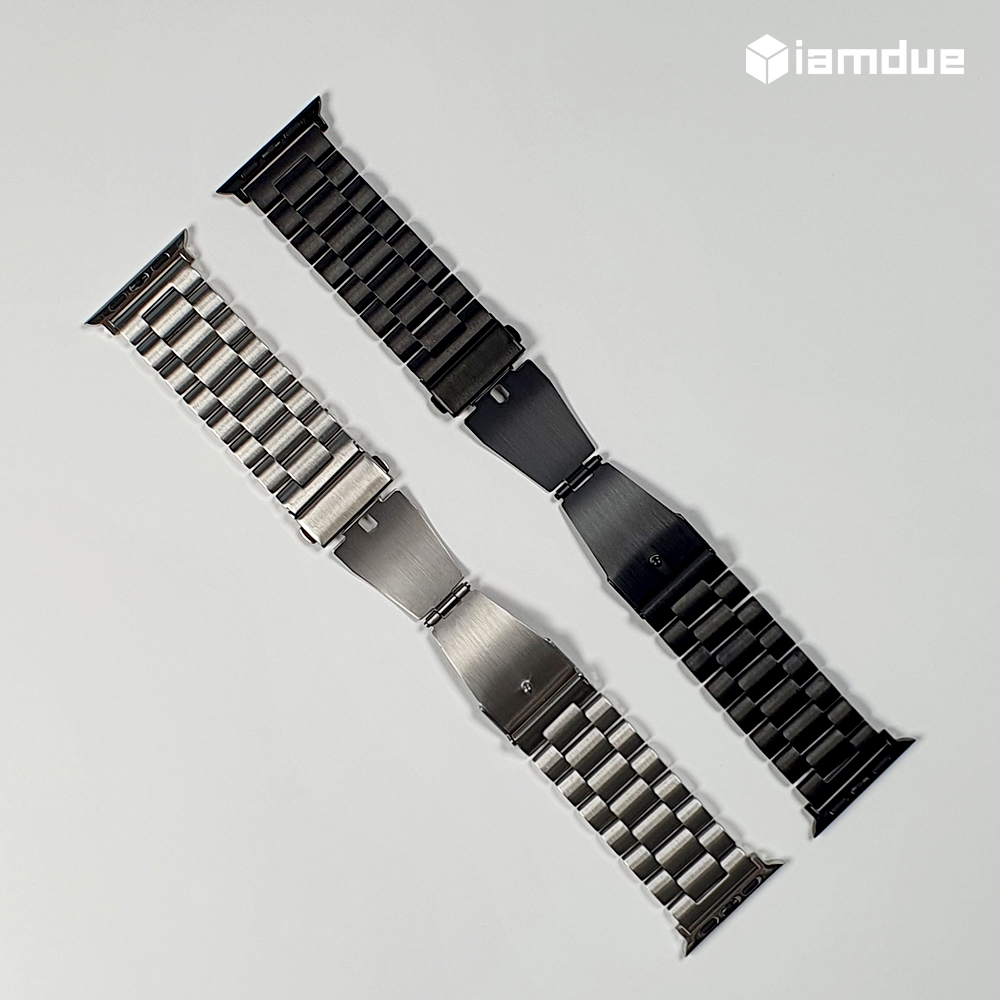 애플워치 스트랩 메탈 쥬빌레 루프 밴드 시계줄 42mm / 44mm / 45mm 공용 - 상세 이미지 5