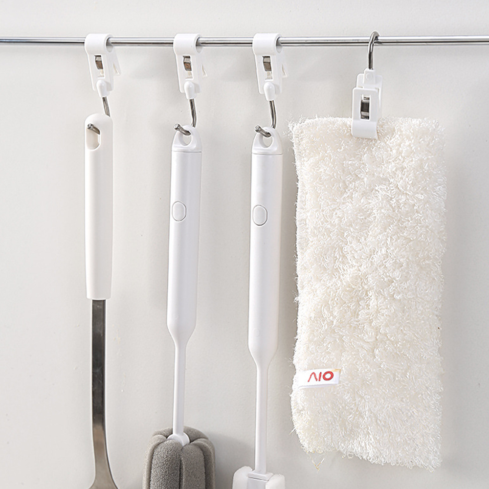 코드86 다용도 압축봉 집게 2type 후크 주방 행주 클립형 3P