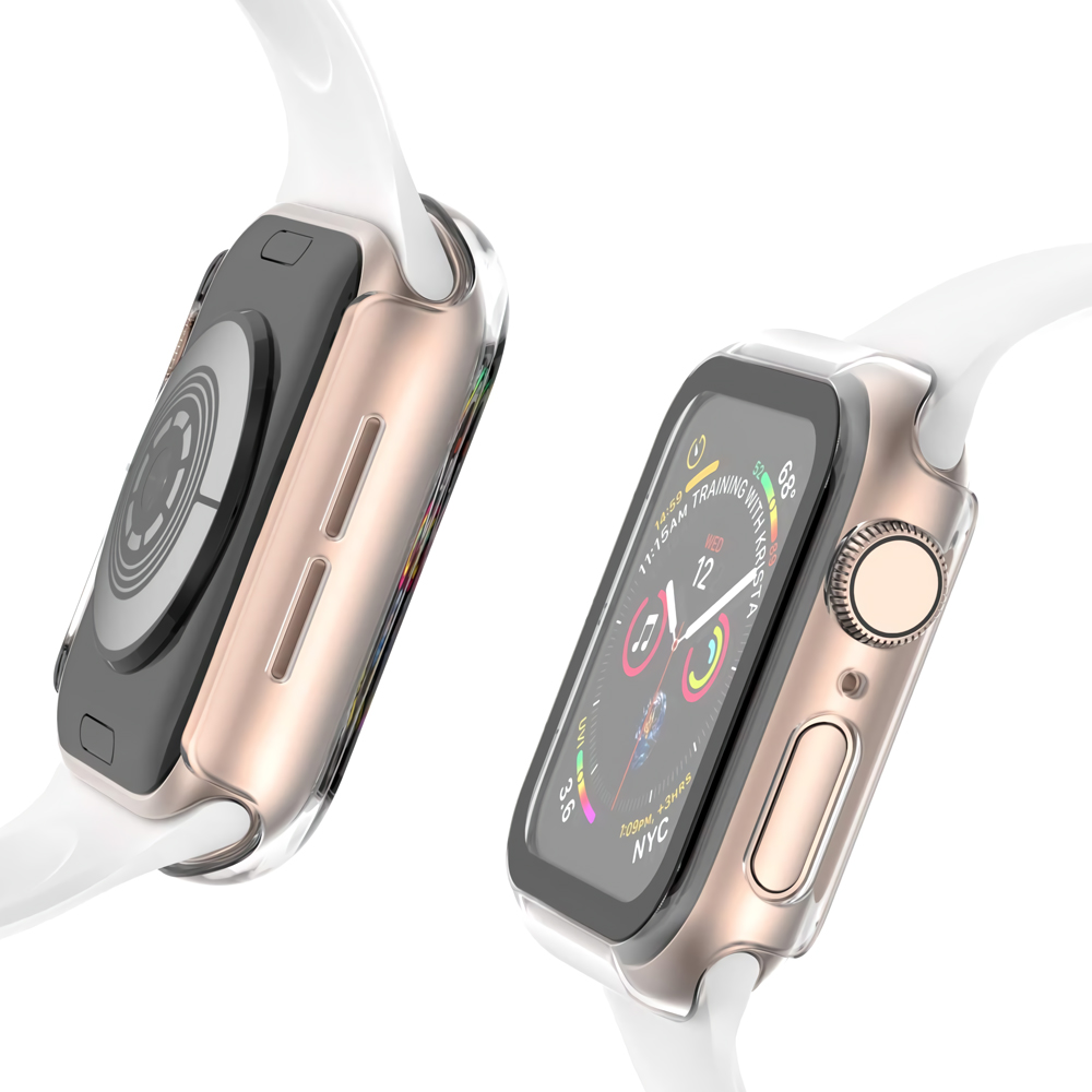 애플워치 투명 강화유리 풀커버 케이스 8세대 7세대 41mm - 상세 이미지 2