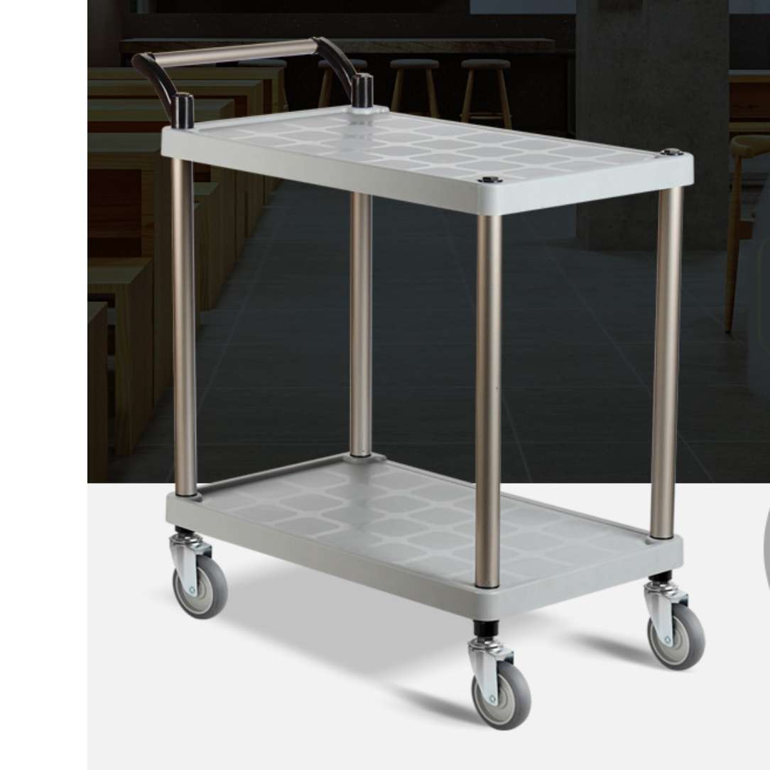 식당용 카트 음식 운반 업소용 핸드카 청소용 카트 PP 특대