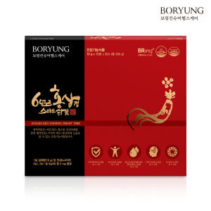 보령 6년근 홍삼정 스마트타임 홍삼진액 홍삼스틱 선물세트 30포, 6개 맛있게 먹은 솔직 후기 - 상품 이미지 3