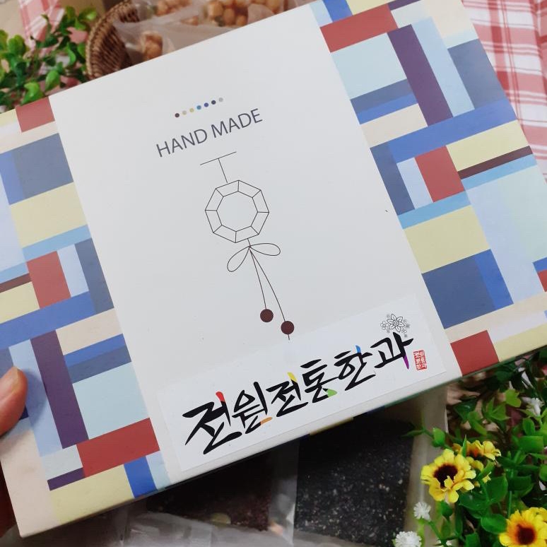 수제강정 선물세트 우리쌀조청 강정 수제 전통간식 깨 견과류 5종 22개 - 상세 이미지 3