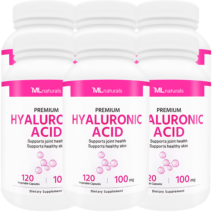 마이라이프내추럴스 히알루론산 프리미엄 100mg 알약 120캡슐, 6개 - 메인 이미지