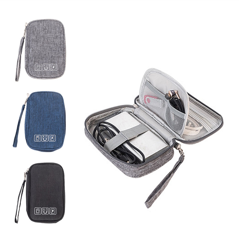 디지털파우치 케이블파우치 다용도 보조배터리 케이블정리 미니