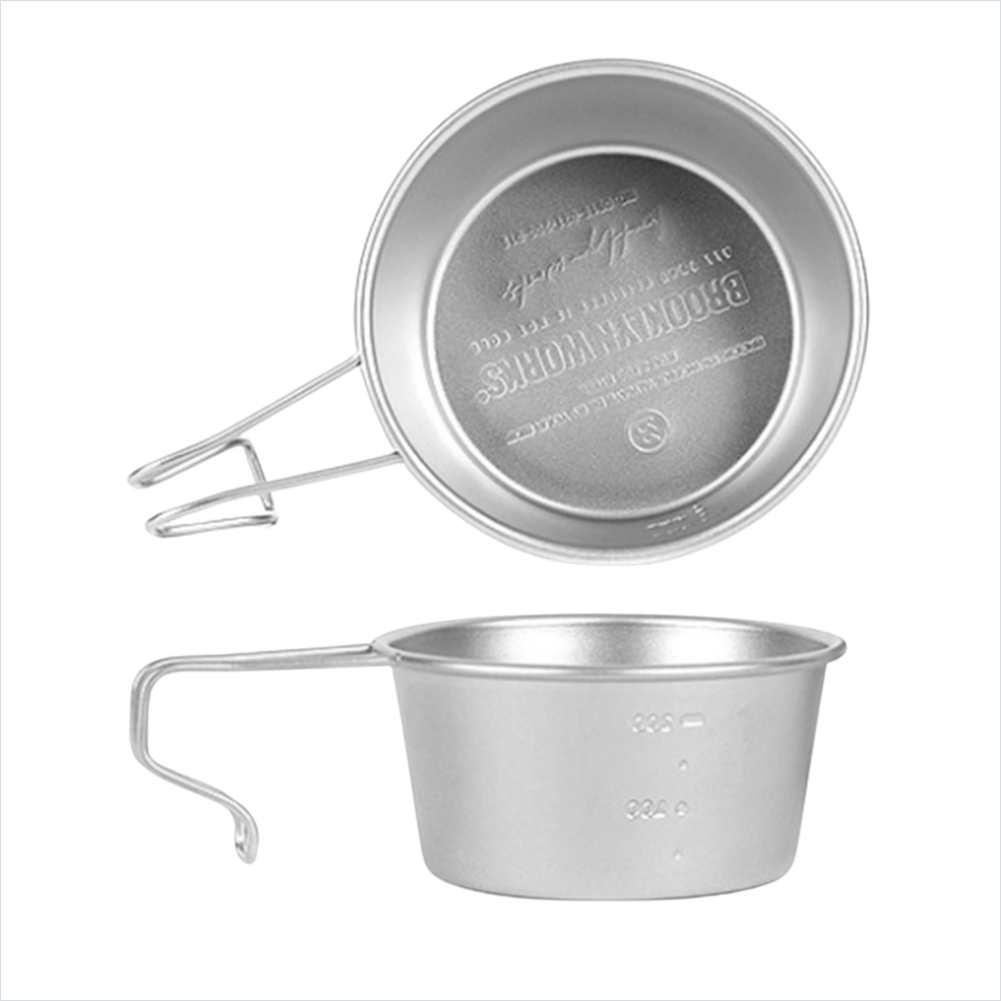 브루클린웍스 시에라 컵 250ml 스테인레스 스텐 캠핑컵