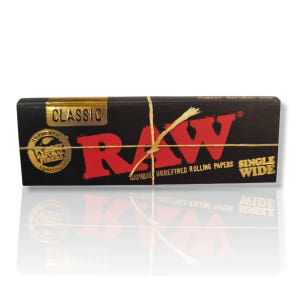 Raw Black 70mm 50매 정말얇은 오가닉 종이