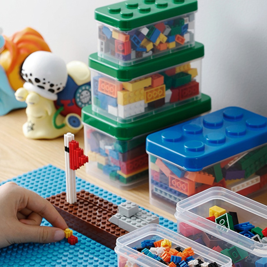 투명 장난감 정리함 레고정리 부품정리함 책상 위 서랍