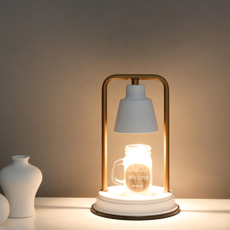 [캔들랜덤증정] BELEJO 미니 캔들워머 GU10 버튼 KS2414T