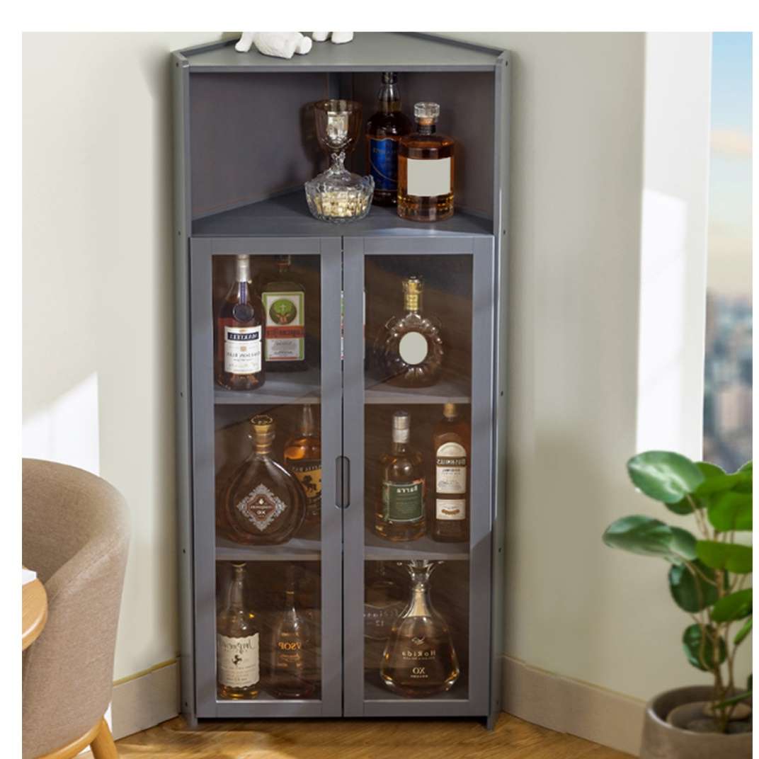코너장식장 담금주 주류 술 장식장 위스키장식장 양주진열장