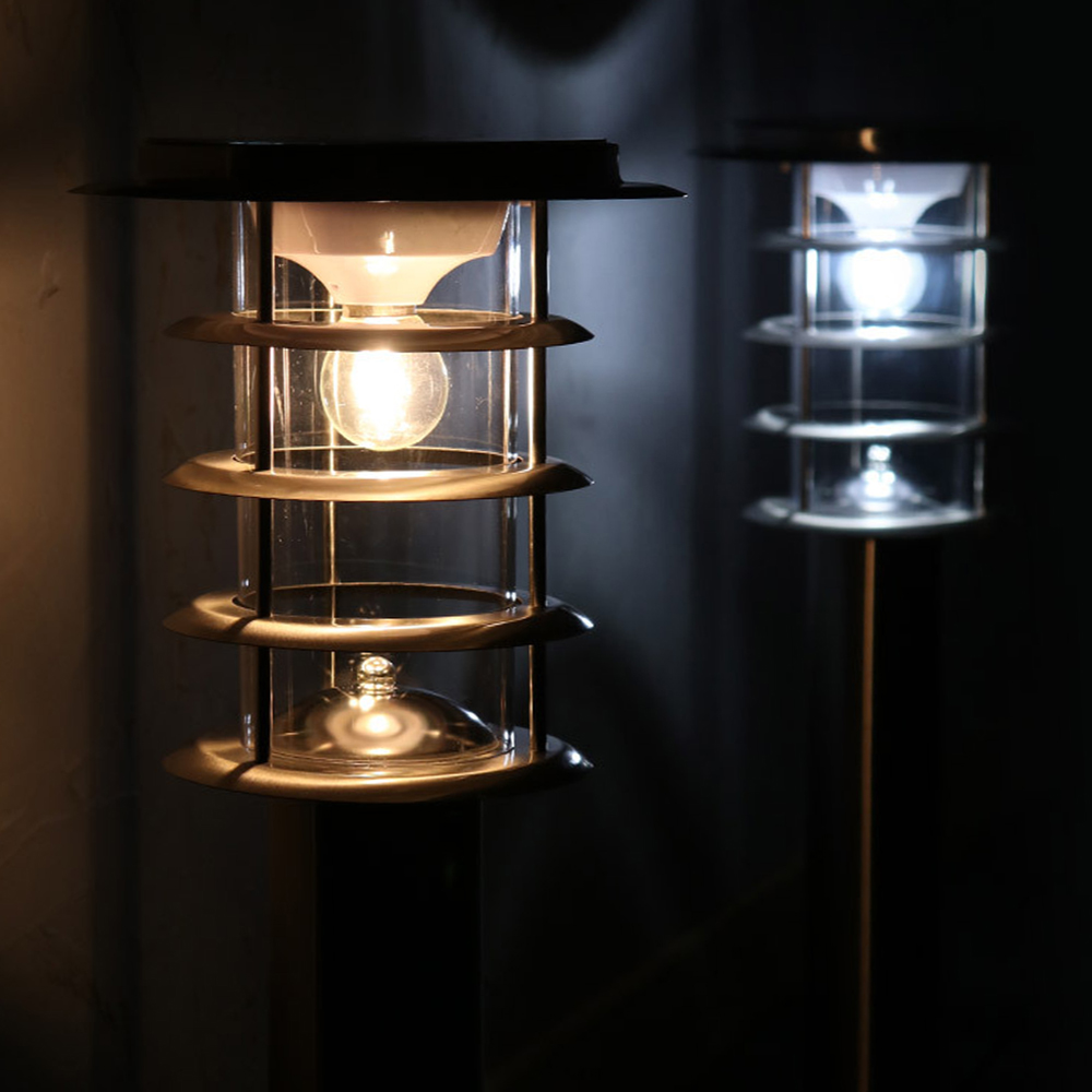 LED 태양광 정원등 가로등 태양열 볼라드등 전등 도로 야외 경관조명 스텐 2W 60cm - 상세 이미지 3