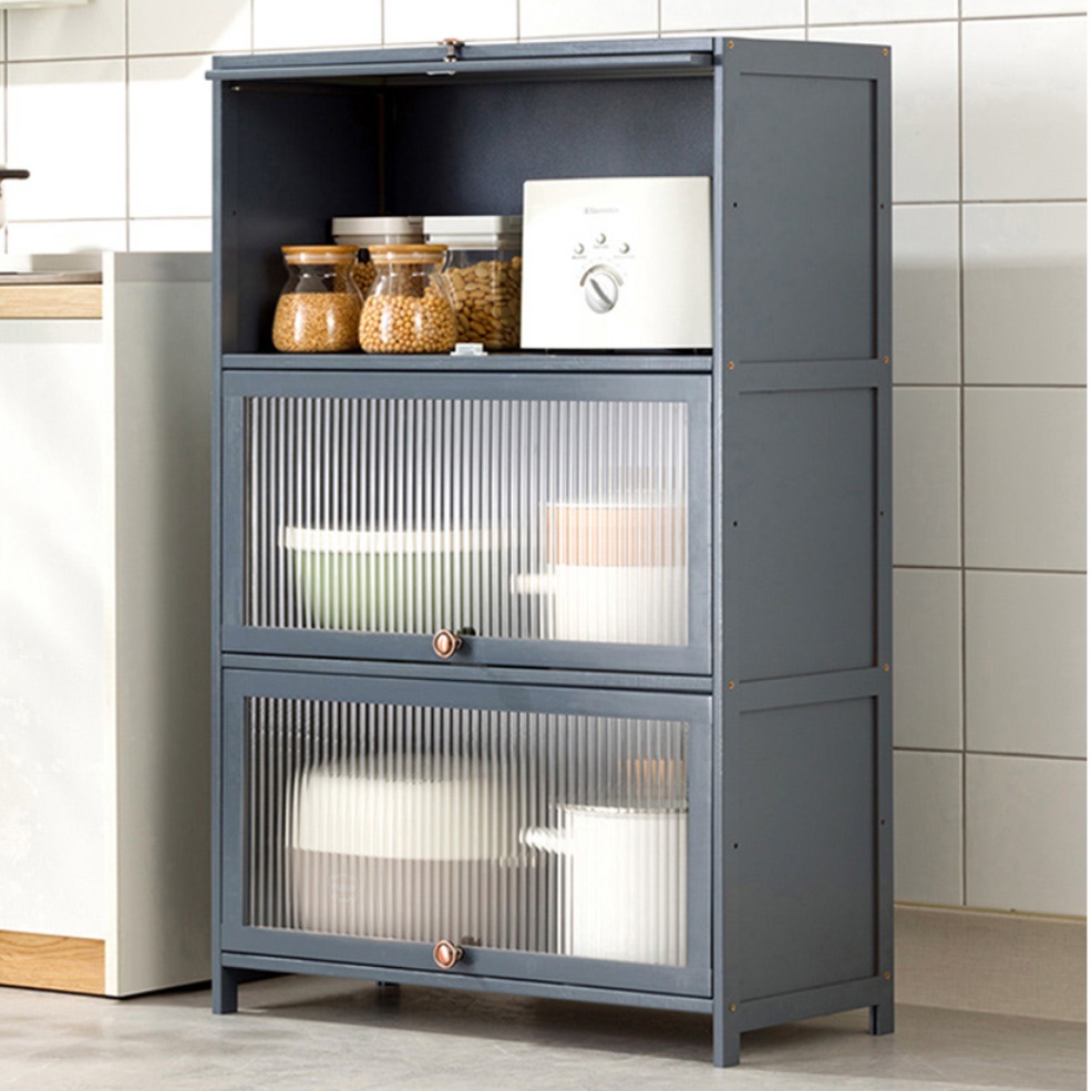 북유럽 모던 빈티지 진열장 소형 그릇장 찻잔수납장 거실그릇장