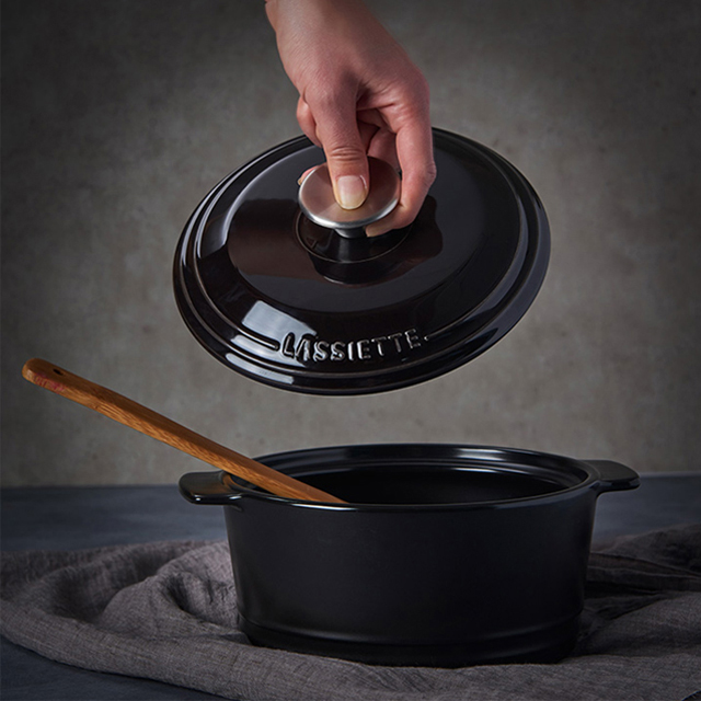 국산 무균열 뚝배기 원적외선 라씨에뜨 내열 냄비 14cm