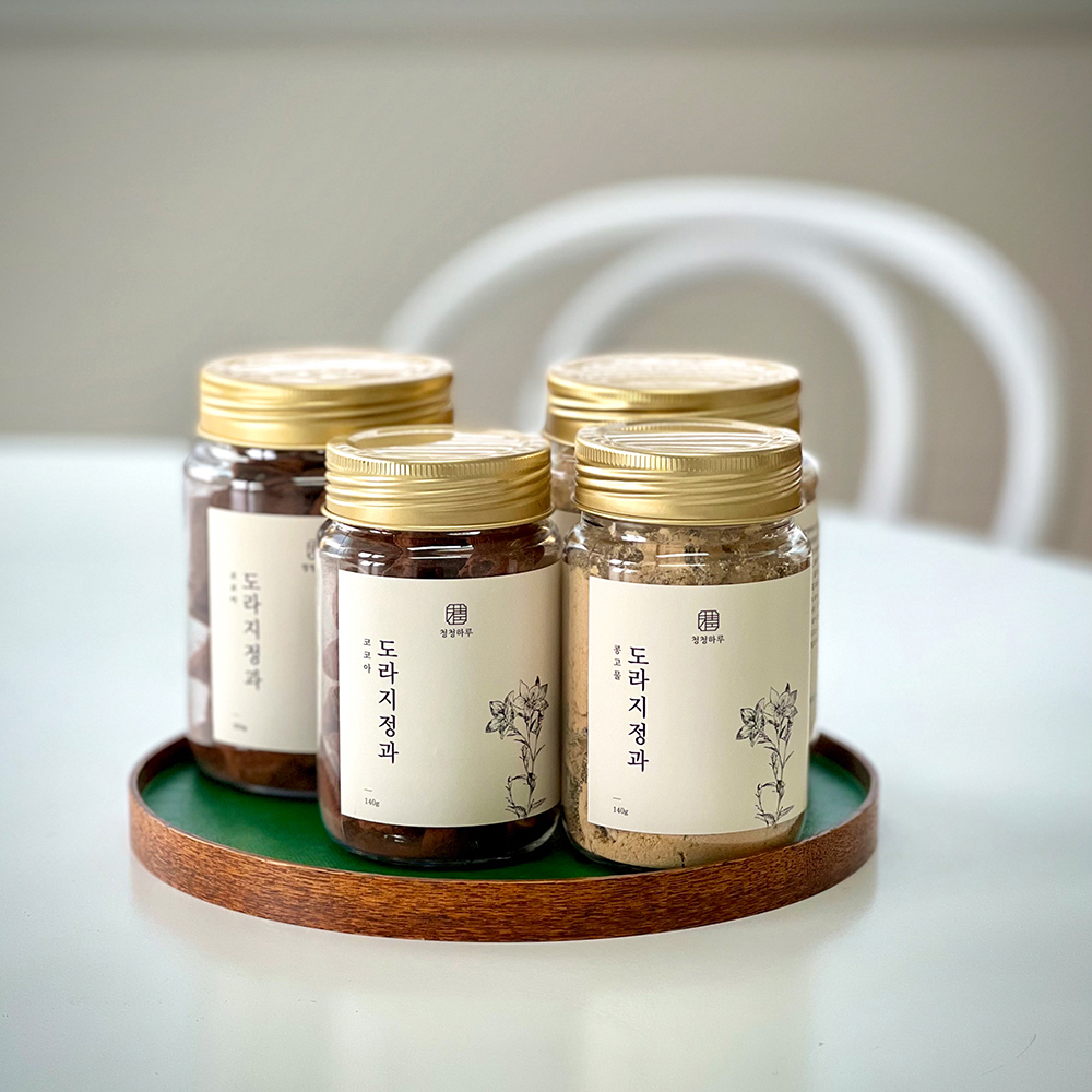 (무농약) 콩고물 도라지정과 250g 추석 설 명절 부모님 상견례 고급선물 - 상세 이미지 2