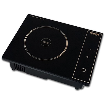 인스템 1구인덕션 ISB012 업소용 빌트인 매립형 샤브1인용 테이블 전기레인지 1.2KW