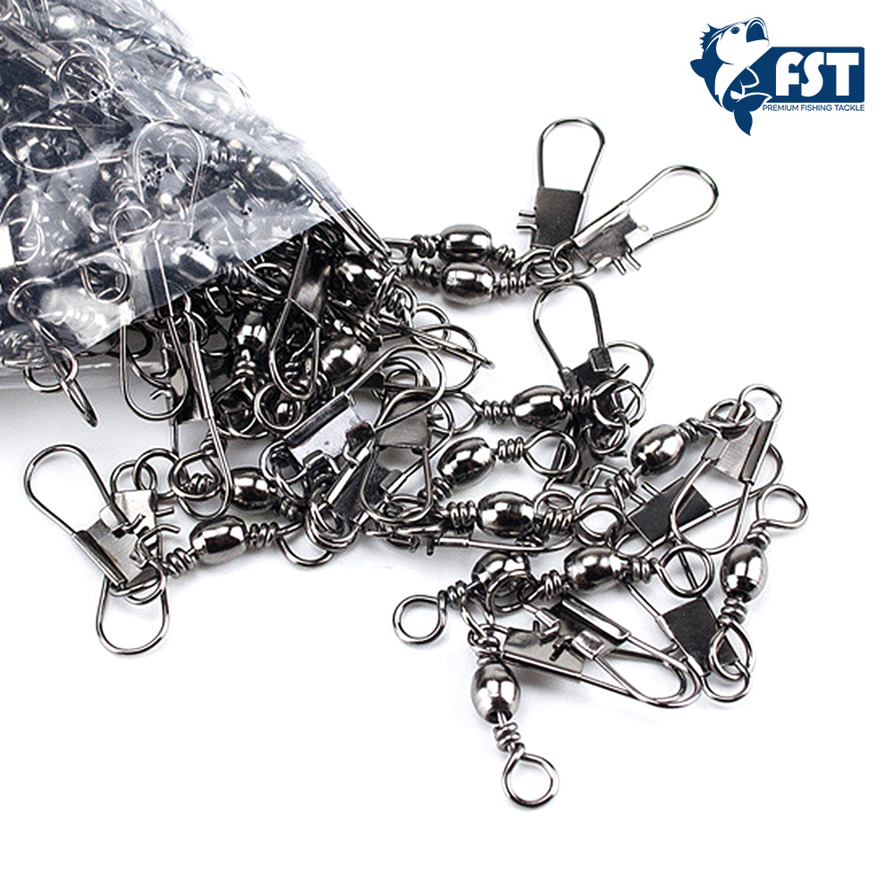 인터락 핀도래 스냅 도래 갑오징어 쭈꾸미 문어 벌크 100개 10호 이미지 2