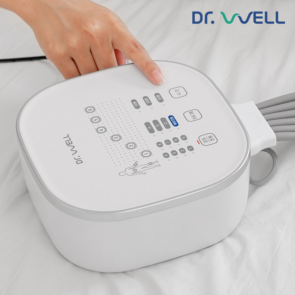 닥터웰 에어미 6구 공기압 마사지 풀 세트 DR-5600 (본체+다리+팔+허리) - 상세 이미지 5
