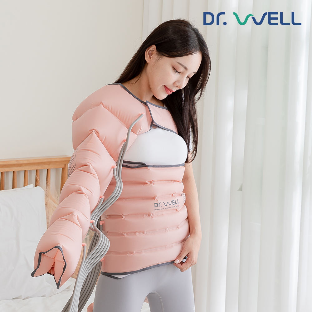 닥터웰 에어미 6구 공기압 마사지 풀 세트 DR-5600 (본체+다리+팔+허리) - 상세 이미지 4