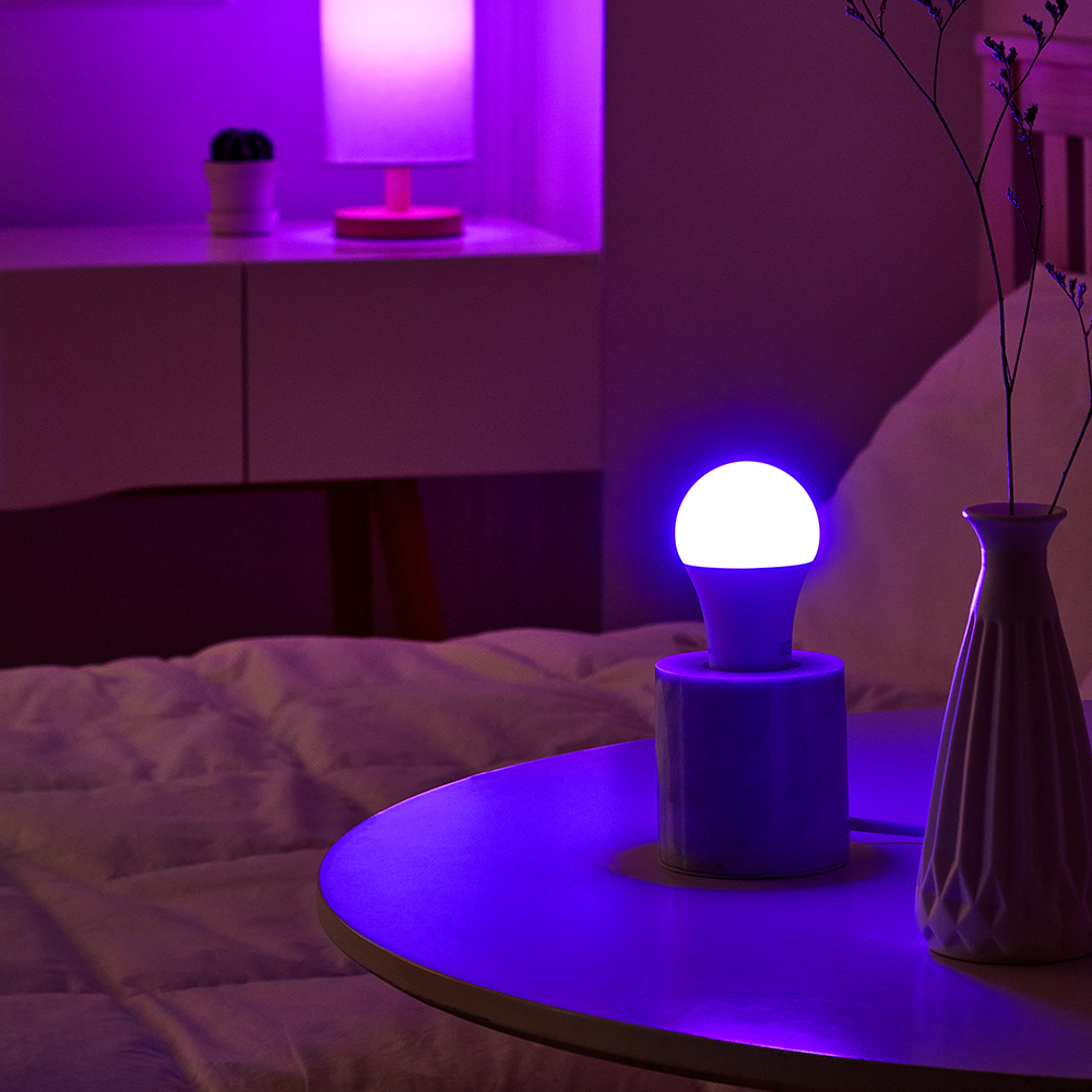 홈IoT 스마트전구 추천 퓨어코치 LB806 RGB LED 와이파이 연결 사용후기