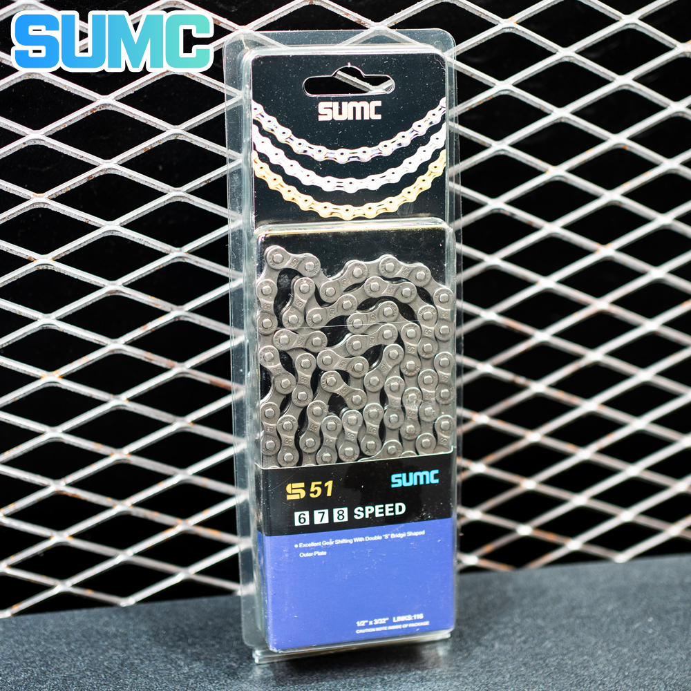 SUMC 6 7 8단 자전거체인 로드 MTB 시마노 스램 - 상품 이미지