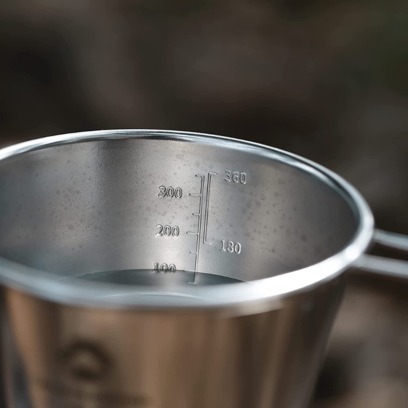캠핑문 304 스테인리스 시에라컵 S-360 / BKS-360 (450ML) - 상세 이미지 2