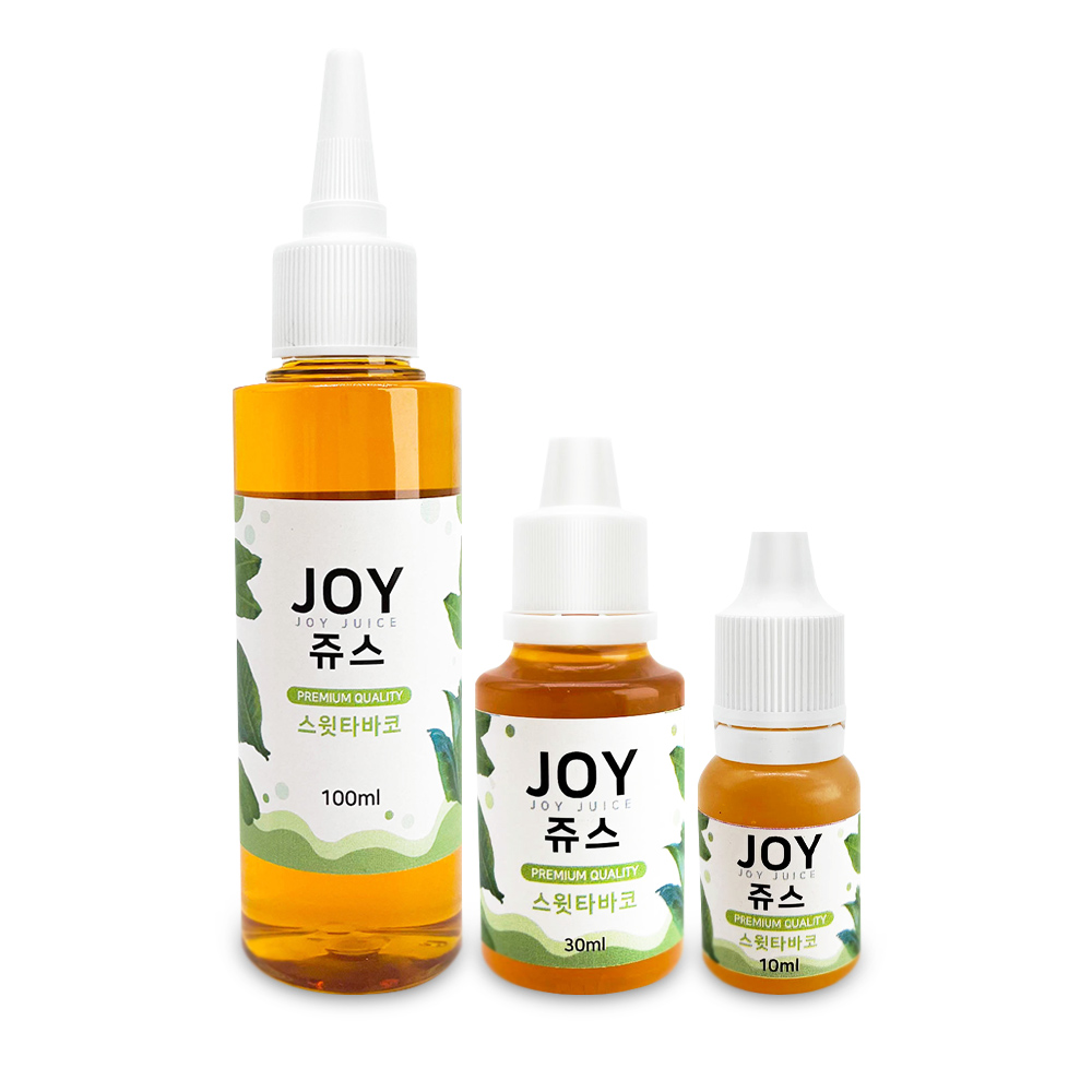 조이쥬스 스윗타바코향 단품 10ml 30ml 100ml/슬라임향료 슬라임재료 슬라임향 액상향료 식품첨가물 - 상품 이미지