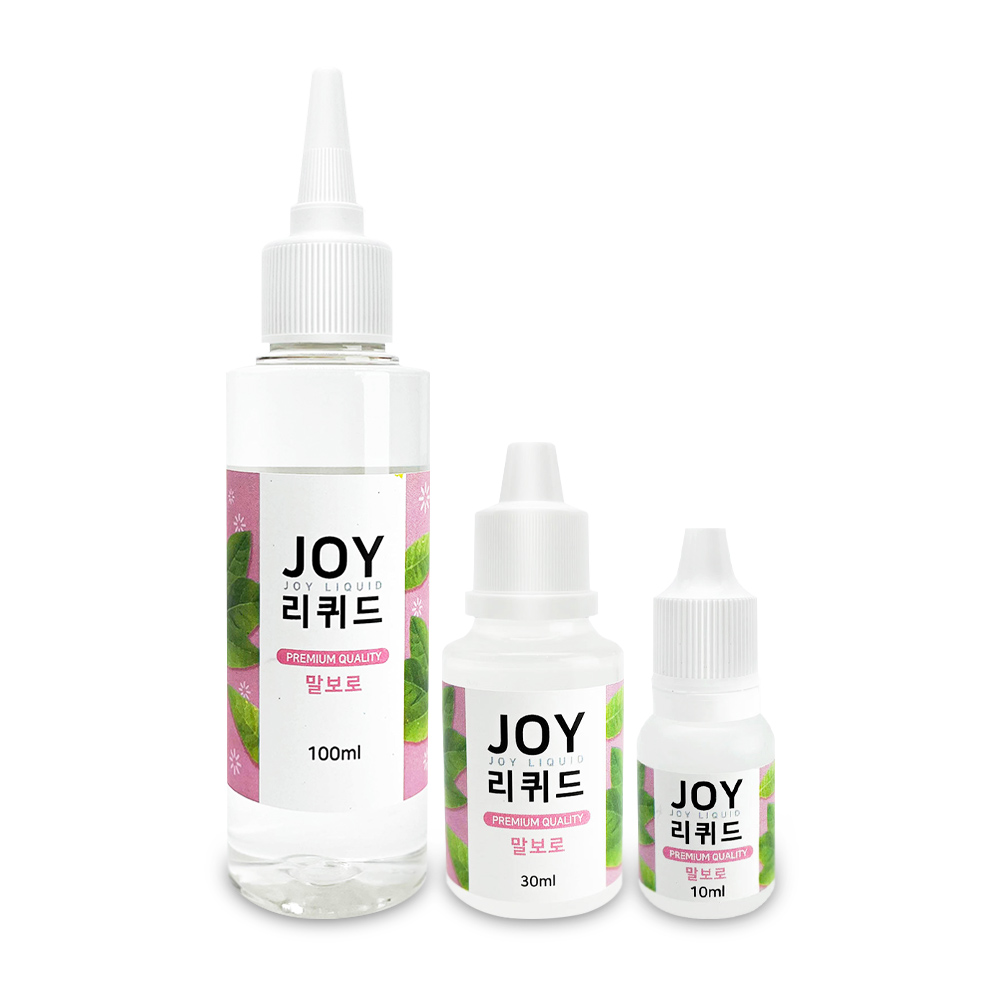 조이리퀴드 말보루향 단품 10ml 30ml 100ml/슬라임향료 슬라임재료 슬라임향 액상향료 식품첨가물