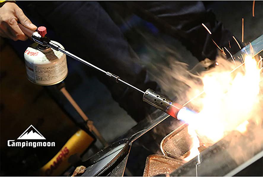 캠핑문 액출방지 3단 분리형 이소 부탄가스 멀티 롱토치