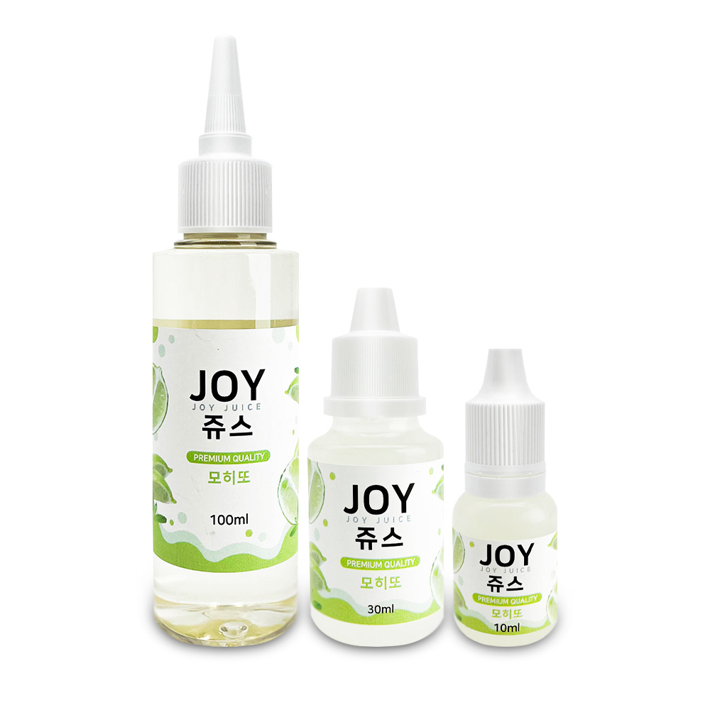 조이쥬스 모히또향 단품 10ml 30ml 100ml/슬라임향료 슬라임재료 슬라임향 액상향료 식품첨가물 - 메인 이미지
