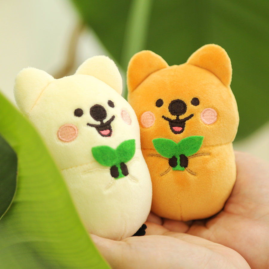 행복한 동물 키키쿼카 & 범비 스트레스볼 : 모찌타운