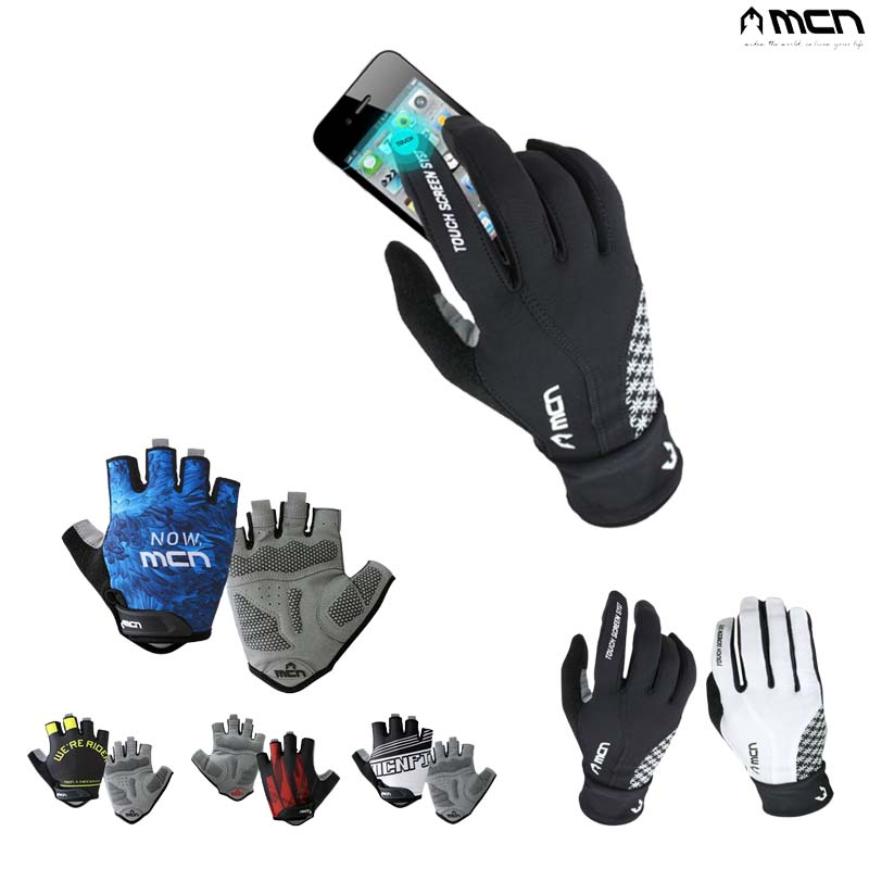 MCN 자전거 장갑 라이딩 mtb 로드 사이클 반장갑 긴장갑 블랙