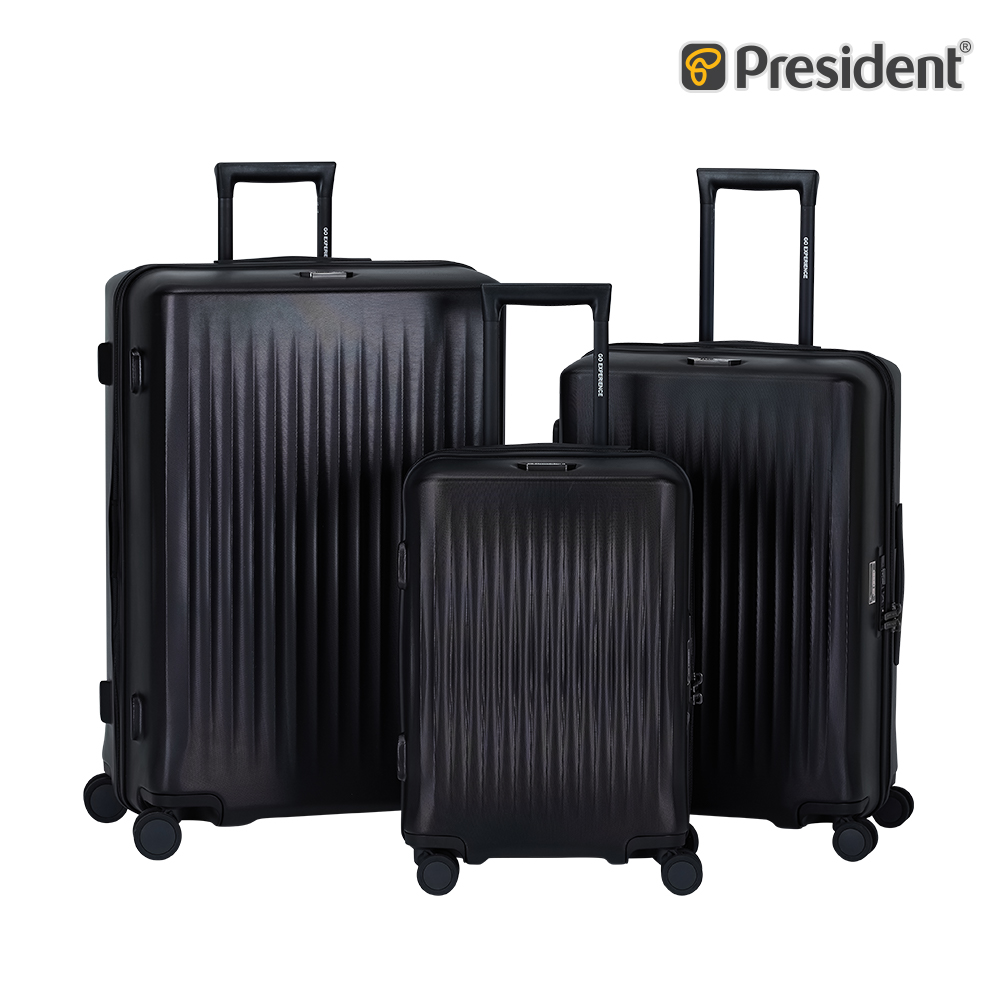 프레지던트 터보 52cm 63cm 74cm 기내용 수화물용 확장형 여행가방 캐리어  폴리카보네이트