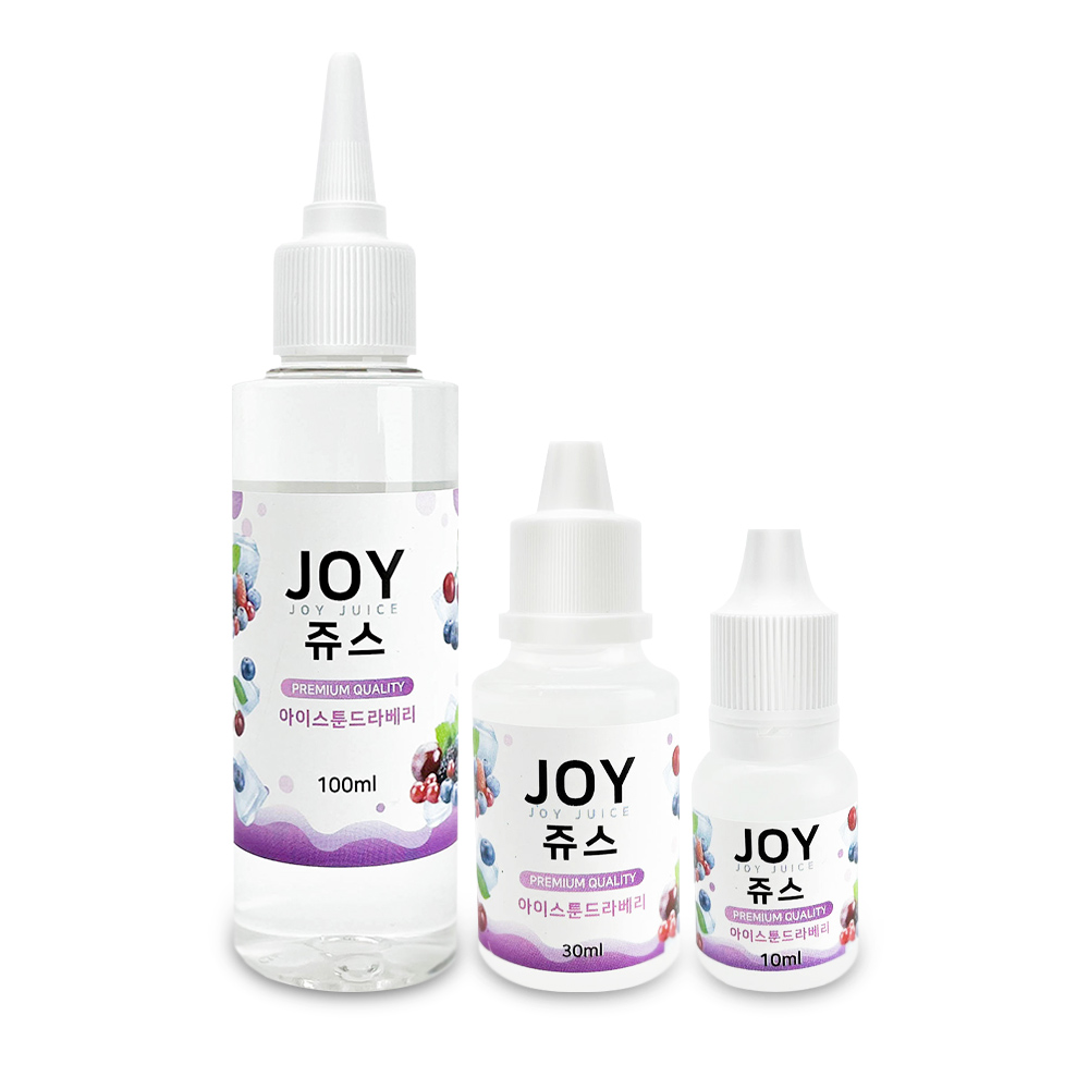 조이쥬스 아이스툰드라베리향 단품 10ml,30ml,100ml 액상 향료 플레이버 PG VG - 상품 이미지