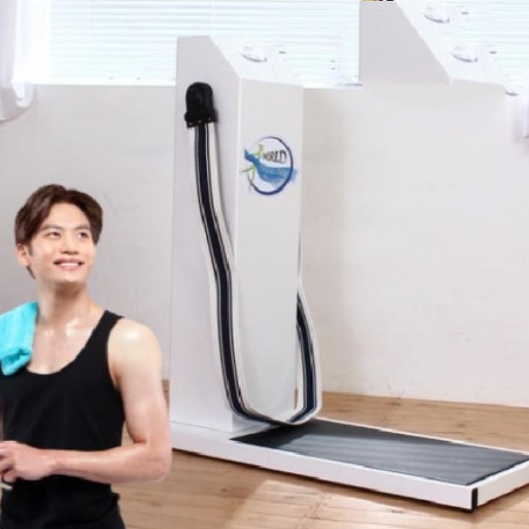 허리 덜덜이 헬스장 돌돌이 장 운동기구 뱃살 진동기 목욕탕 - 메인 이미지