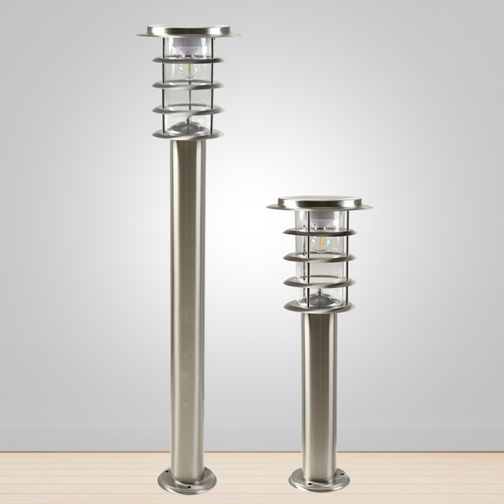 LED 태양광 정원등 가로등 태양열 볼라드등 전등 도로 야외 경관조명 스텐 2W 60cm - 상세 이미지 2