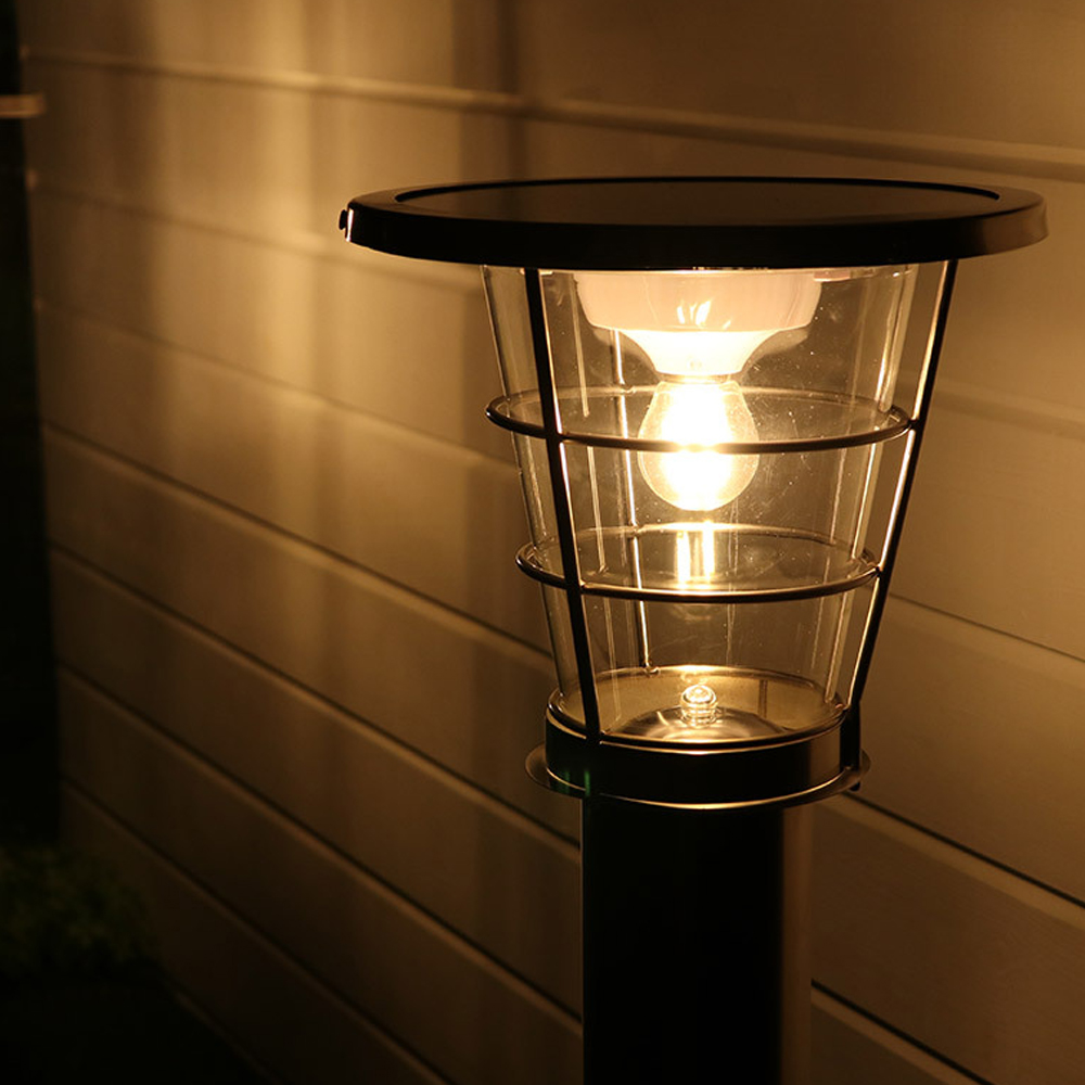 태양광 가로등 정원등 LED 태양열 잔디등 볼라드등 야외 조명 텅스텐 4.5W 60cm - 상세 이미지 3