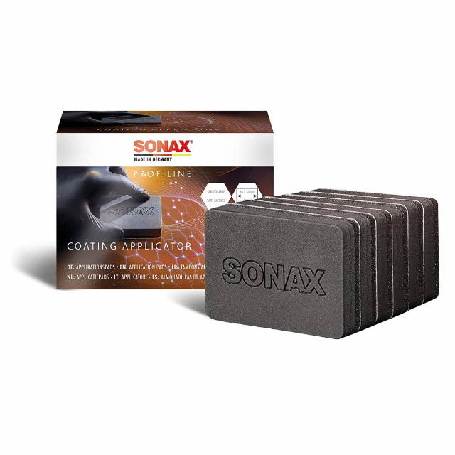 SONAX 소낙스 코팅 스펀지 6개입 왁스 어플리케이터 - 메인 이미지