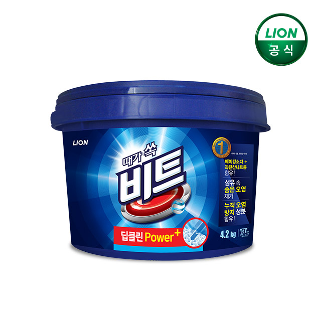비트 딥클린파워 플러스 분말세제 4.2kg / 세탁세제 가루세제